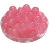 395 - Boules acryliques brillantes Sorbet Fraise 16MM