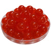 399 - Boules acryliques brillantes Sorbet Groseille 16MM