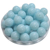 403 - Boules acryliques brillantes Sorbet Misty Turquoise 16MM