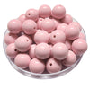 150 - Boules acryliques brillantes Rose vintage 16MM