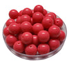 154 - Boules acryliques brillantes Rose néon 16MM