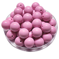 158 - Boules acryliques brillantes Hortensia 16MM