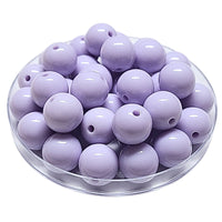 160 - Boules acryliques brillantes Lavande 16MM