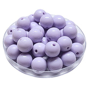160 - Boules acryliques brillantes Lavande 16MM