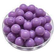 162 - Boules acryliques brillantes Purple 16MM