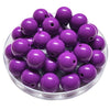 168 - Boules acryliques brillantes Violet 16MM