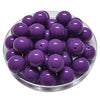169 - Boules acryliques brillantes Violet foncé 16MM