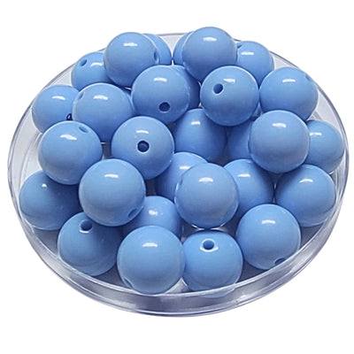 177 - Boules acryliques brillantes Lavande 16MM