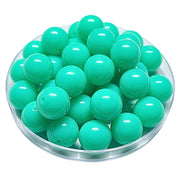 188 - Boules acryliques brillantes Jade 16MM