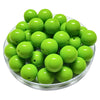 193 - Boules acryliques brillantes Vert printemps 16MM