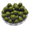 196 - Boules acryliques brillantes Vert militaire foncé 16MM