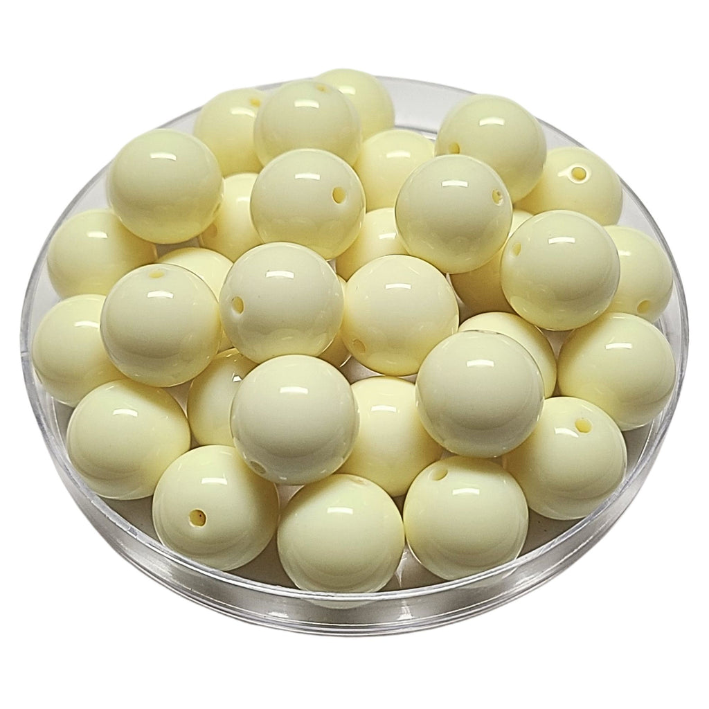 139 - Boules acryliques brillantes Champagne 16MM