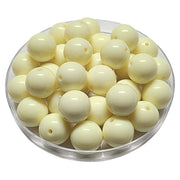 139 - Boules acryliques brillantes Champagne 16MM