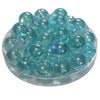 326/16MM - Boules acryliques Turquoise 16MM