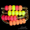 DISKORA bracelet Vert Fluo