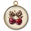 20 - Pendentif "Intemporel" -  Cerise
