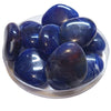 19/37MM - Galets TIKA, Cobalt marbré
