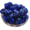 19/23MM - Galets TIKA, Cobalt marbré