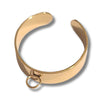 Anneau de bague réglable, doré