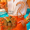 ORANGE FLUO bracelet DiscoDisk