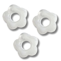 1- Fleur BABY Capucine Quartz blanc - 20mm