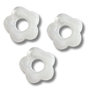 1- Fleur BABY Capucine Quartz blanc - 20mm