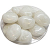 1/30MM - Galets TIKA, Blanc marbré