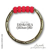 DISKORA bracelet Fuchsia Fluo