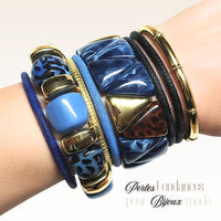 100 Bracelets élastiques cottes de mailles - Implantation