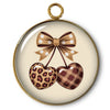 21 - Pendentif "Intemporel" -  Cerise