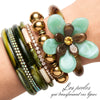 23 - Bracelet élastique Strassé