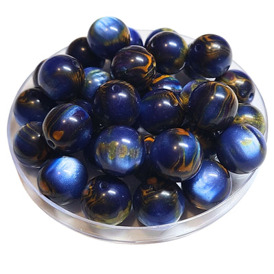 223 - Boules acryliques Terra Blue 16MM
