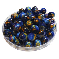 223 - Boules acryliques Terra Blue 12MM