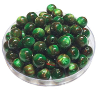 225 - Boules acryliques Deep Forest 12MM