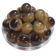 227 - Boules acryliques Cappuccino 20MM