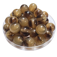 227 - Boules acryliques Cappuccino 16MM