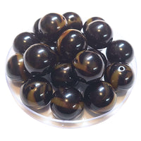 228 - Boules acryliques Fauve Intense 20MM