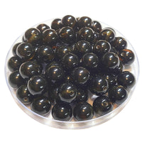 228 - Boules acryliques Fauve Intense 12MM
