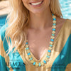 ABACUS Collier Champagne Prune