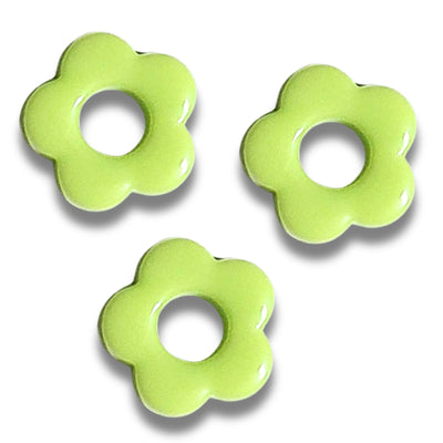 23- Fleur BABY Vert anis - 20mm