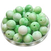248 - Boules acryliques brillantes Jade 16MM