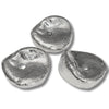 Perles Galets rondelles brossées en CCB, Réf CCB82A - Argent