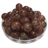 259 - Boules acryliques brillantes Loupe marbré 16MM