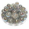 262 - Boules acryliques Glitter AB Argent 16MM