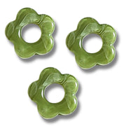 26- Fleur BABY Olivine marbré - 20mm