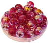 270 - Boules acryliques Glitter AB Cerise 16MM
