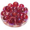 270 - Boules acryliques Glitter AB Cerise 20MM
