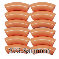275 - Tubes incurvés Saumon 8MM/12MM
