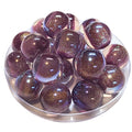 279 - Boules acryliques Glitter AB Prune 20MM
