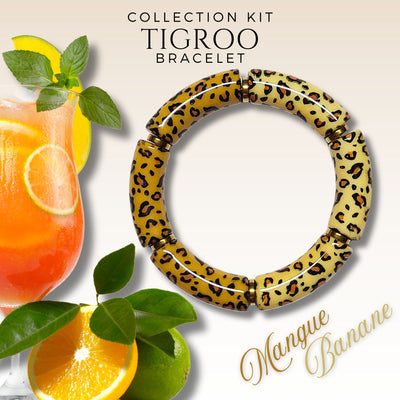 KIT bracelet collection TIGROO- Mangue/Banane